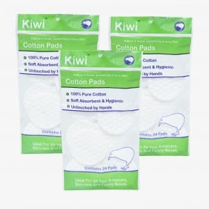 Kiwi Cotton Pads (Pack of 3x24))