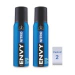 Envy Nitro (Pack Of 2) Deodorant Spray – For Men (240 Ml)