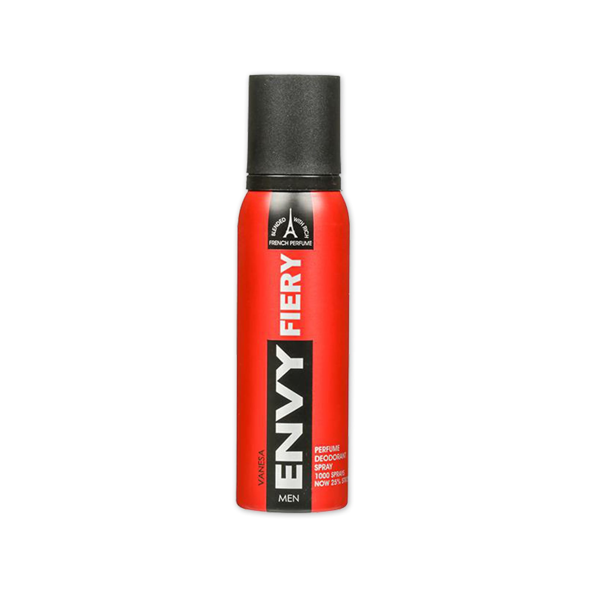 Envy FIERY Deodorant Spray - For Men (120 ml)