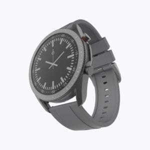 Zeb Fit4220CH Smart Watch (Black)